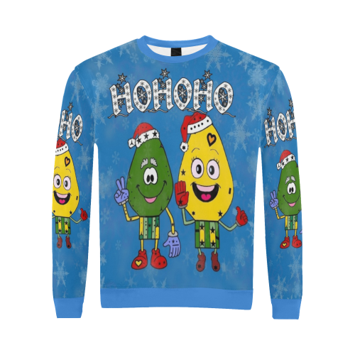 Christmas Time by Nico Bielow All Over Print Crewneck Sweatshirt for Men (Model H18)