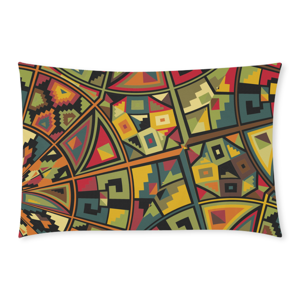 African background pattern 3-Piece Bedding Set