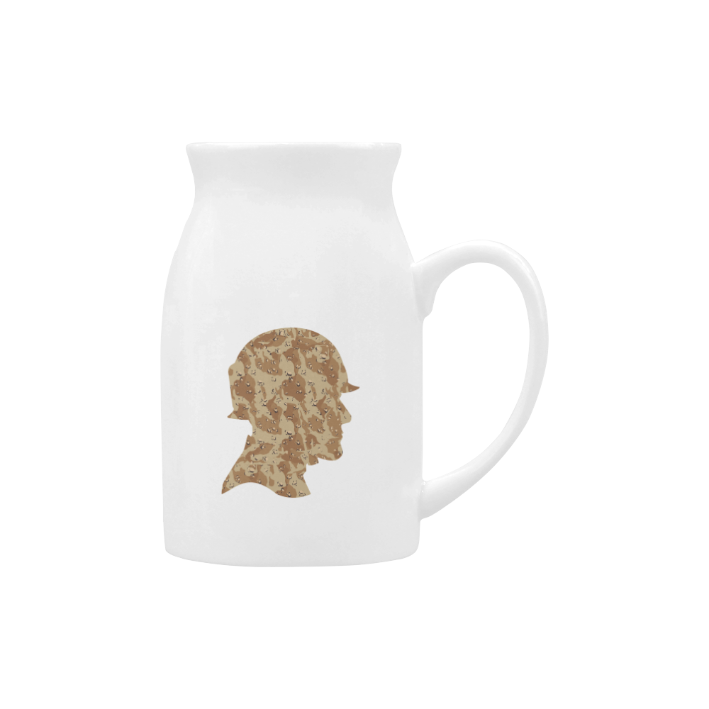 Desert Camouflage Soldier Milk Cup (Large) 450ml