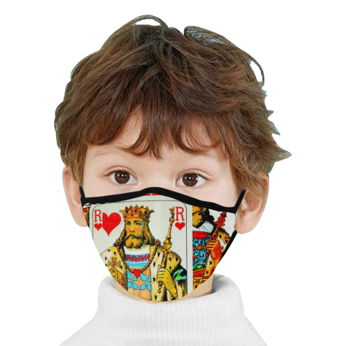 FRENCH PLAYING CARDS Mouth Mask