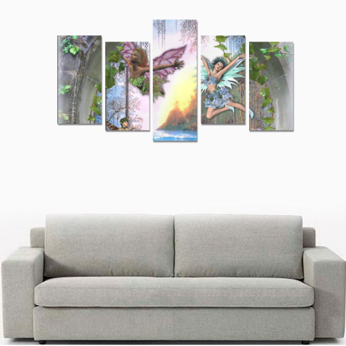 fairy kingdom Canvas Print Sets E (No Frame)