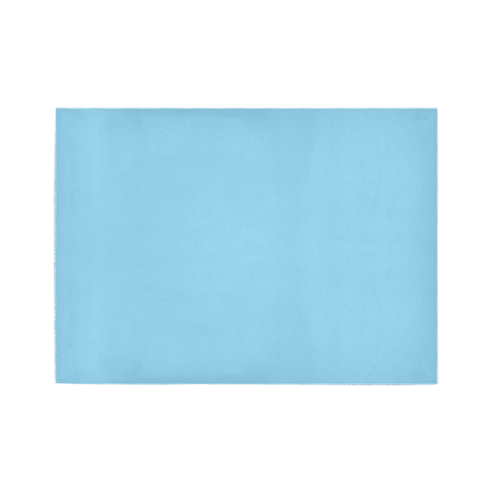 color baby blue Area Rug7'x5'