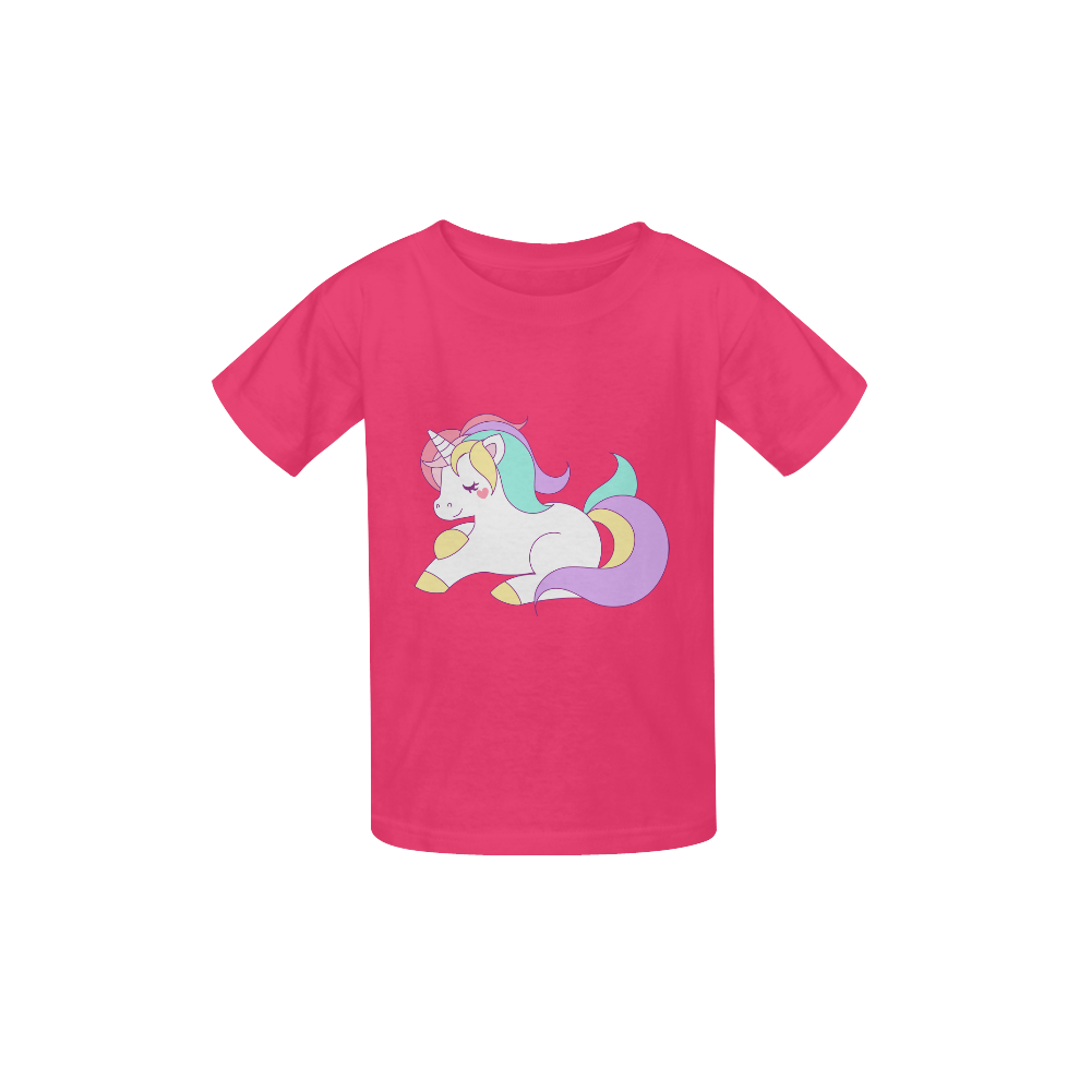 unicorn 1 Kid's  Classic T-shirt (Model T22)