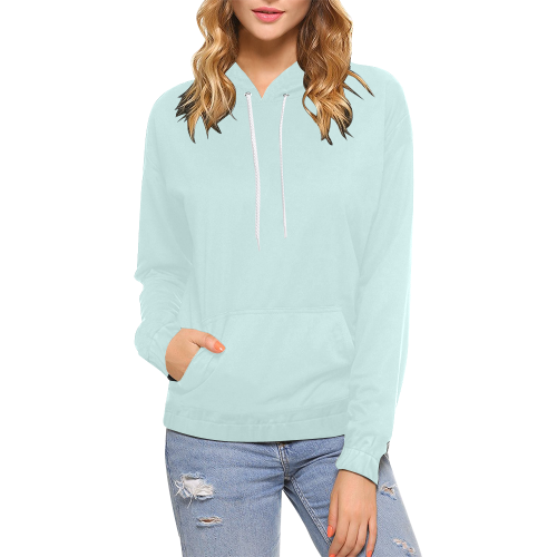 pasteal All Over Print Hoodie for Women (USA Size) (Model H13)