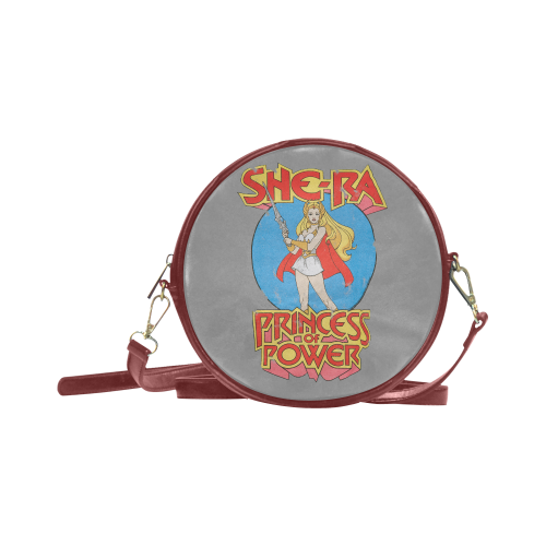 She-Ra Princess of Power Round Sling Bag (Model 1647)