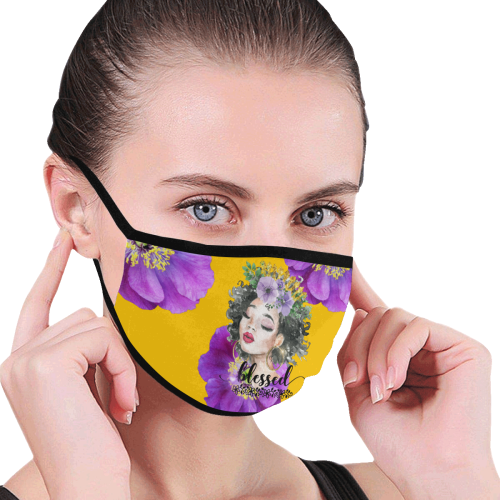 Fairlings Delight's The Word Collection- Blessed 53086a14 Mouth Mask