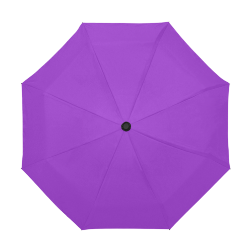 color dark orchid Anti-UV Auto-Foldable Umbrella (U09)
