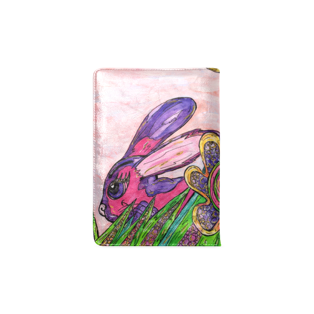 Pink and Purple Bunny Notebook Custom NoteBook A5