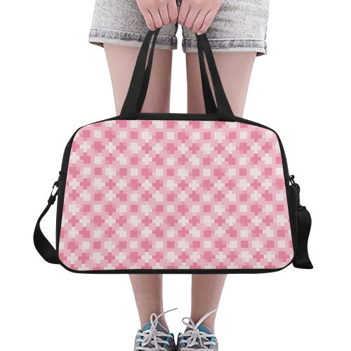 pink pattern Fitness Handbag (Model 1671)