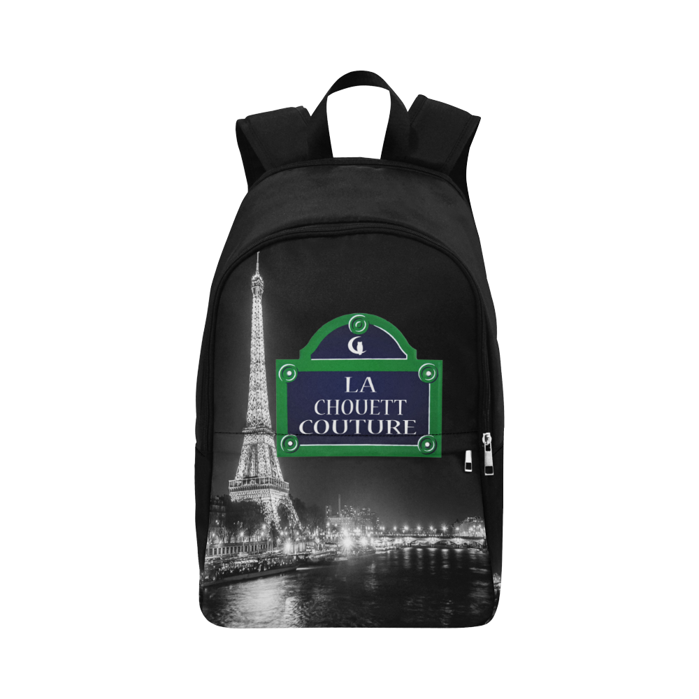PARIS BY NIGHT Fabric Backpack for Adult (Model 1659)