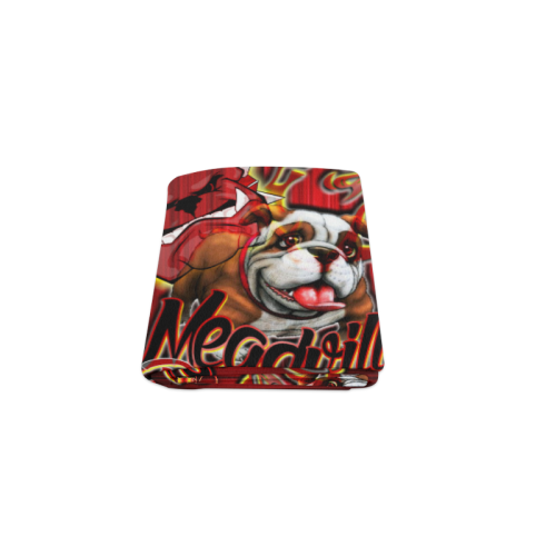 Meadville Bulldogs - Curtain Blanket 40"x50"