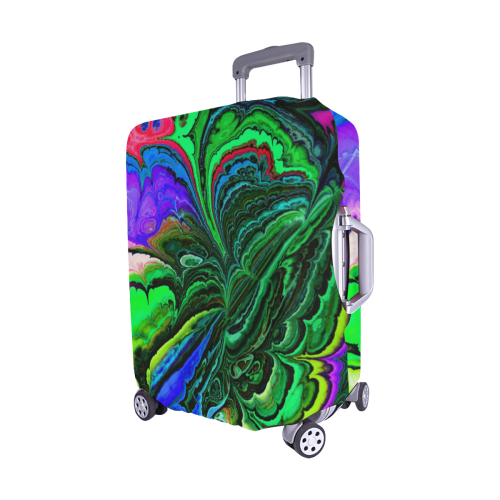 amazing fractal 416 Luggage Cover/Medium 22"-25"