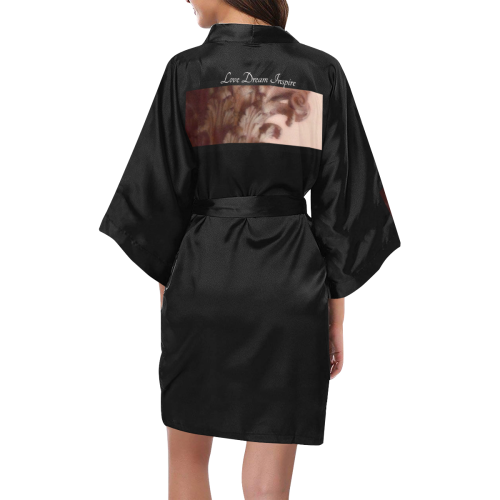 Black: Corinthian Column #LoveDreamInspireCo Kimono Robe