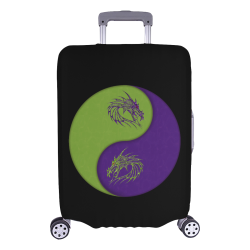 yin yang dragons Luggage Cover/Large 26"-28"