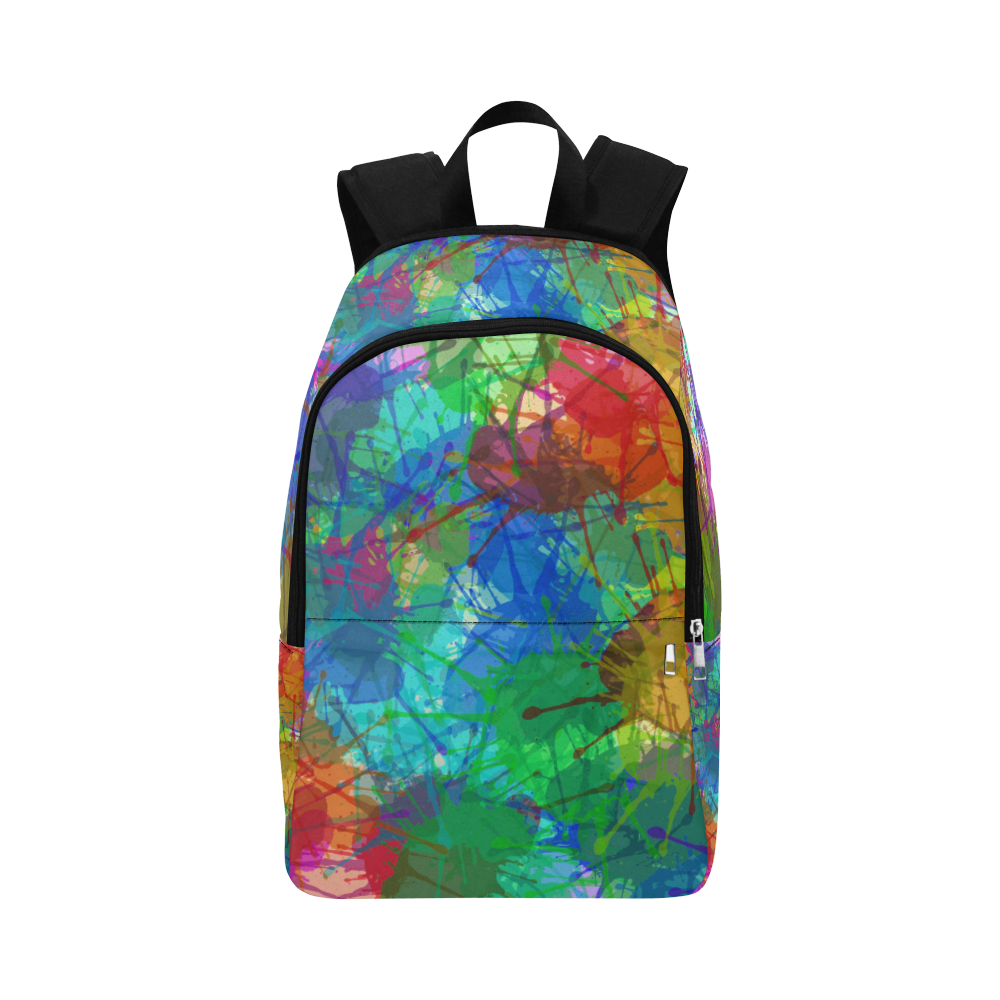 Colorful Abstract Fabric Backpack for Adult (Model 1659)