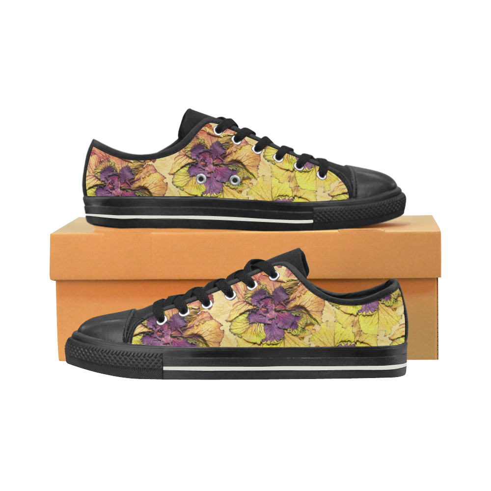 AFTERLIFE_SUPER_SATCH Women's Classic Canvas Shoes (Model 018)