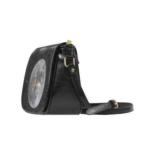 TO THE MOON AND BACK Classic Saddle Bag/Small (Model 1648)
