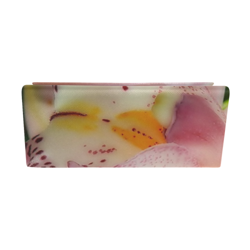 pink orchid Custom Foldable Glasses Case