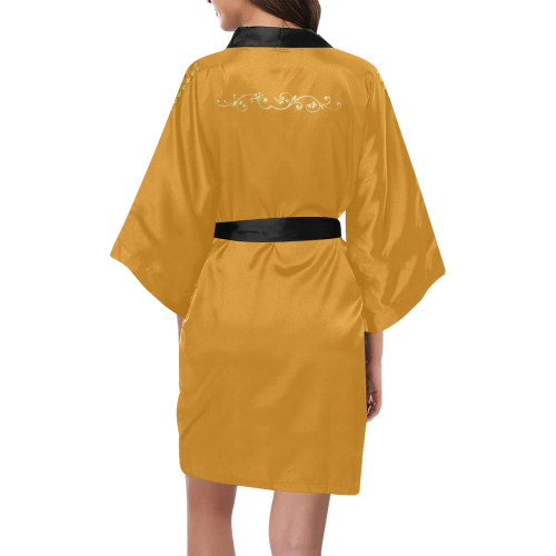 The Golden FLower Kimono Robe