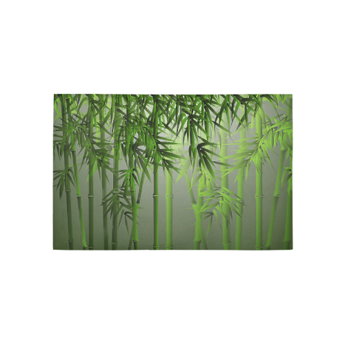 Bamboo Forest Area Rug 5'x3'3''
