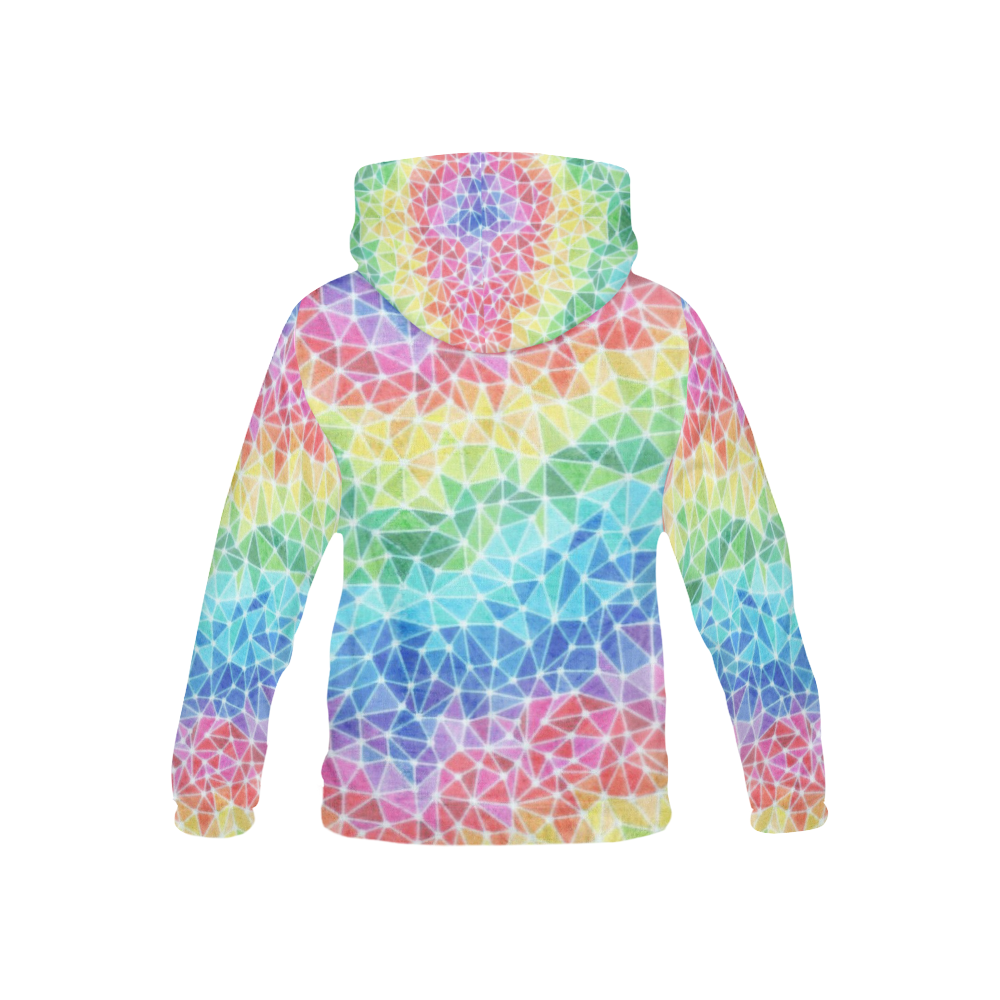 Brain Waves All Over Print Hoodie for Kid (USA Size) (Model H13)