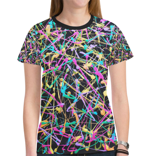 Starlight New All Over Print T-shirt for Women (Model T45)