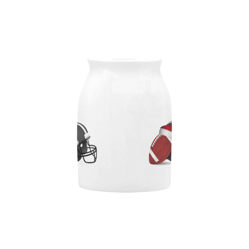 Santa Hat Football and Helmet Christmas Milk Cup (Small) 300ml