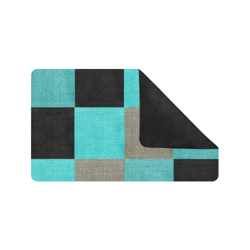fabric-1241521 (1) Doormat 30"x18" (Black Base)
