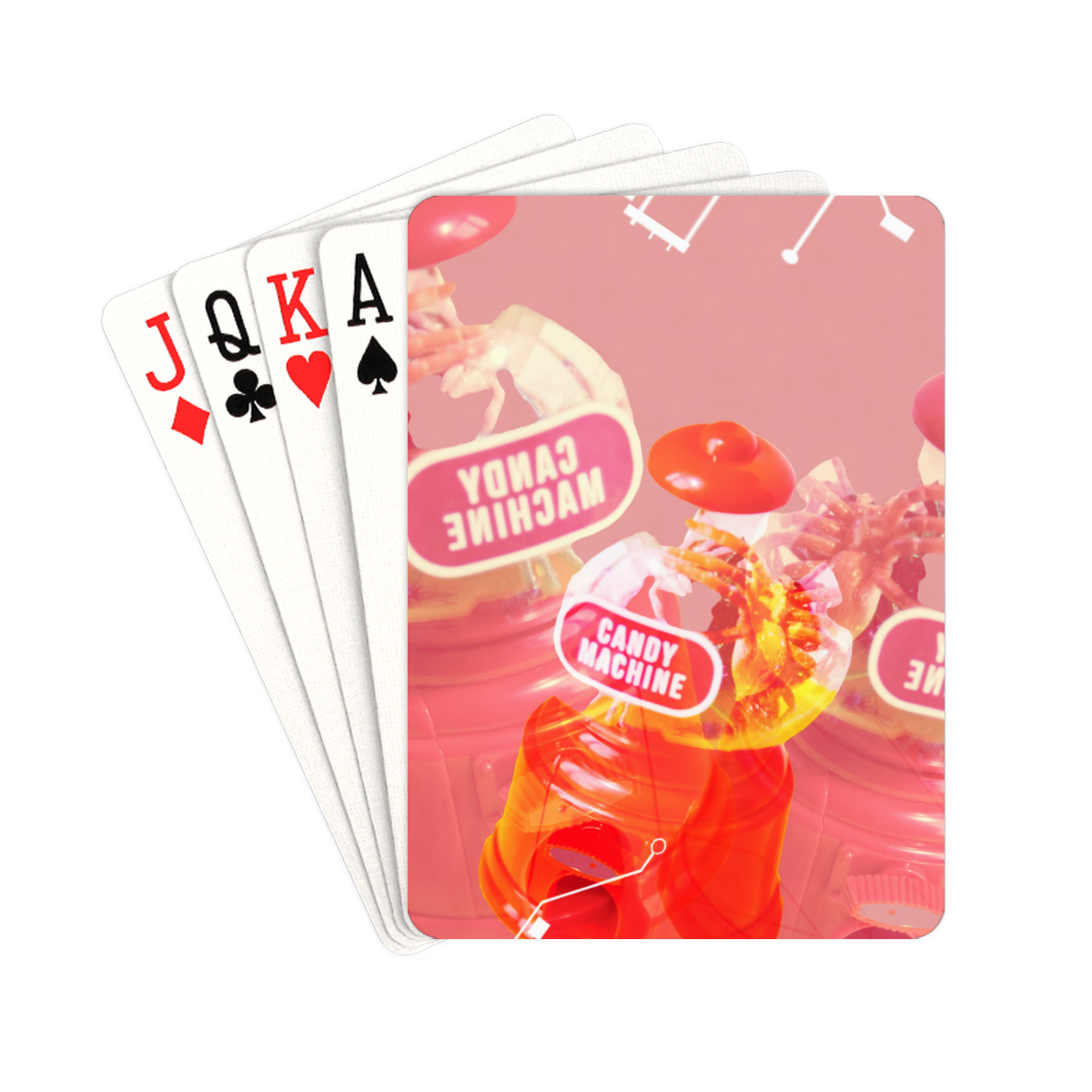 Candy Machine Craze Playing Cards 2.5"x3.5"