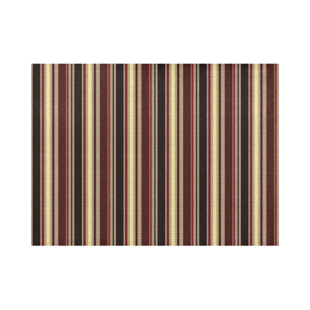 Dark textured stripes Placemat 14’’ x 19’’ (Set of 4)