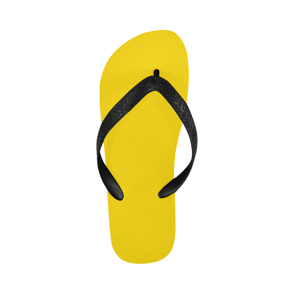 color gold Flip Flops for Men/Women (Model 040)