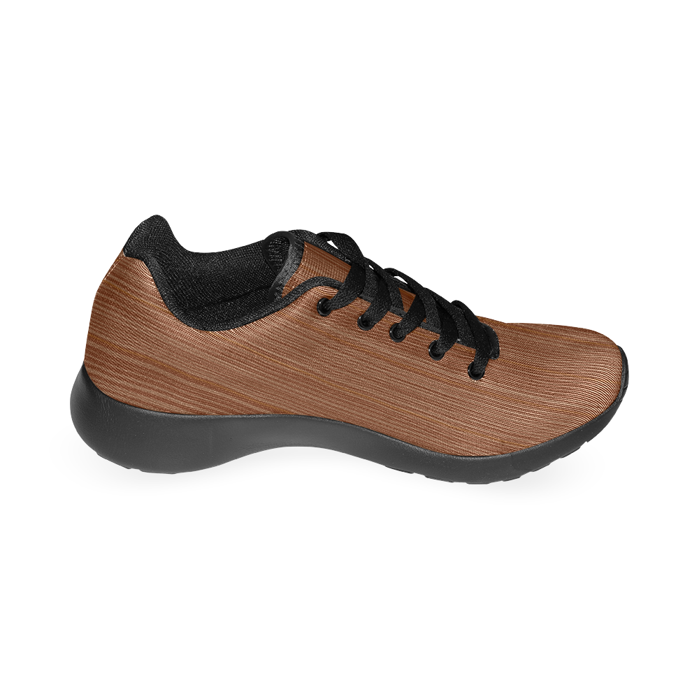 Running shoes wood lines Women’s Running Shoes (Model 020)