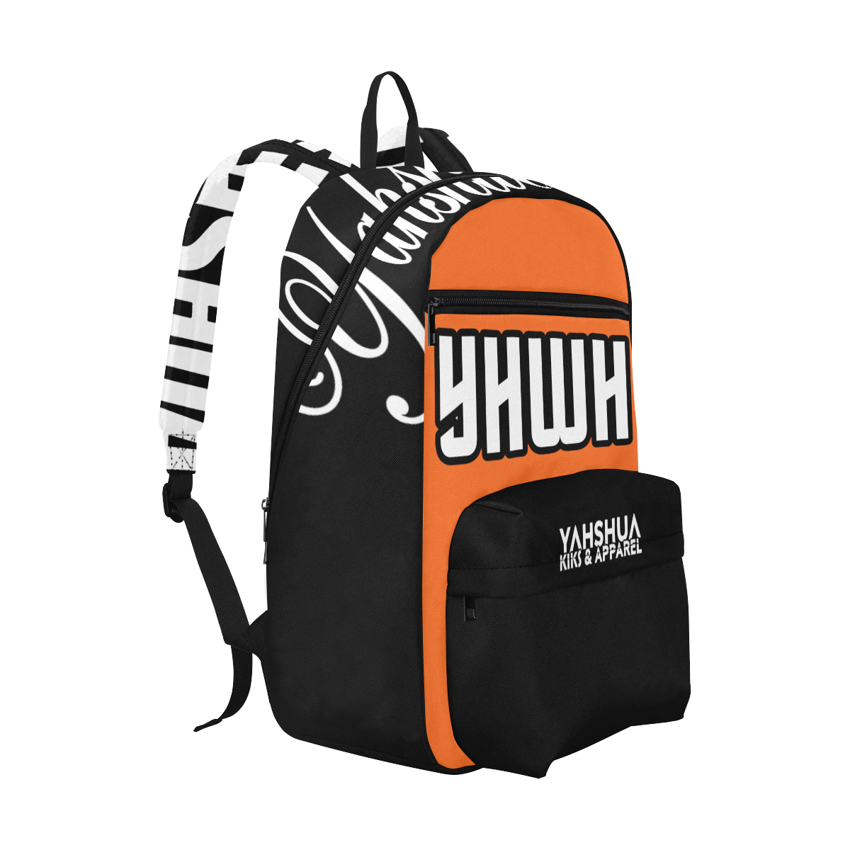 Orange Large Capacity Travel Backpack (Model 1691)