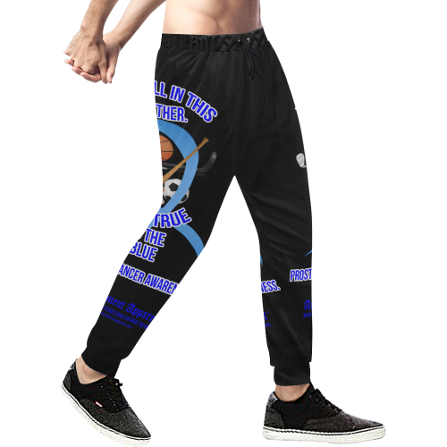 Prostate-Cancer-Awareness Men's All Over Print Sweatpants (Model L11)