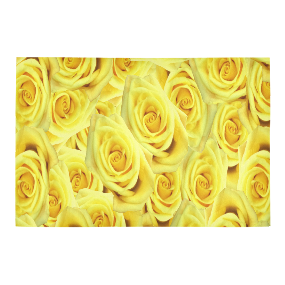 Candlelight Roses Azalea Doormat 24" x 16" (Sponge Material)
