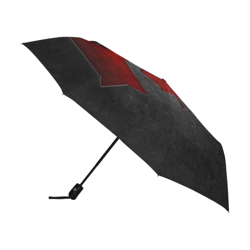 Canadian Flag Stone Texture Anti-UV Auto-Foldable Umbrella (U09)