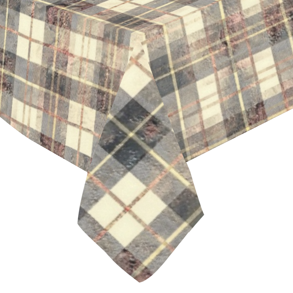 Old Pattern by K.Merske Cotton Linen Tablecloth 60"x 84"
