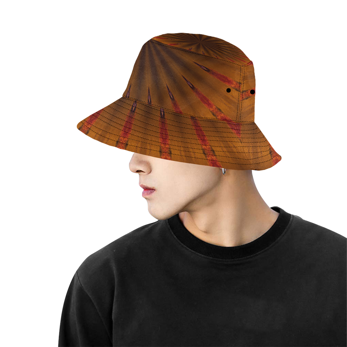 SUNSETZ All Over Print Bucket Hat for Men