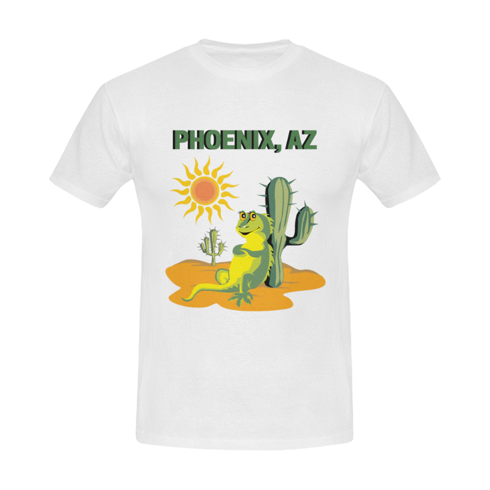 Phoenix, Arizona Men's T-Shirt in USA Size (Front Printing Only)