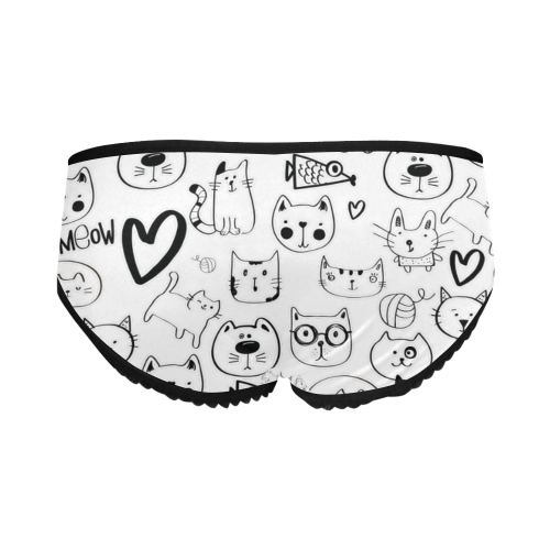 Meow Cats Women's All Over Print Classic Briefs (Model L13)