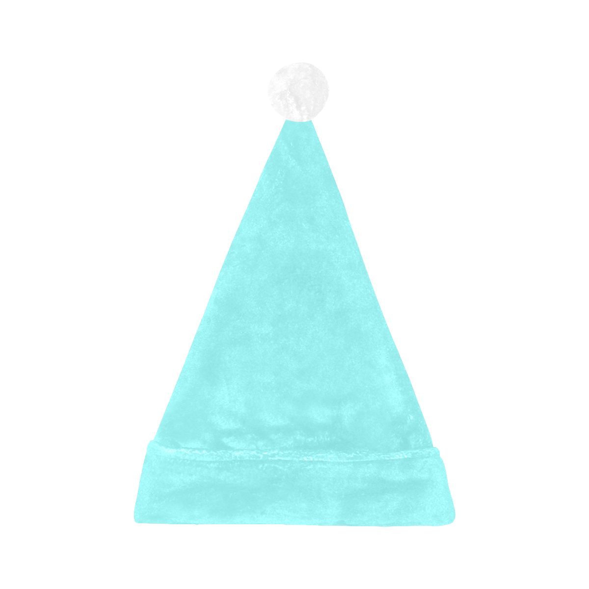 color ice blue Santa Hat