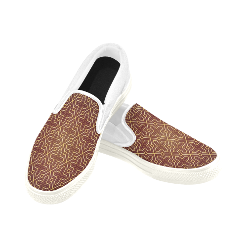 M Slip on 3 Men's Slip-on Canvas Shoes (Model 019)