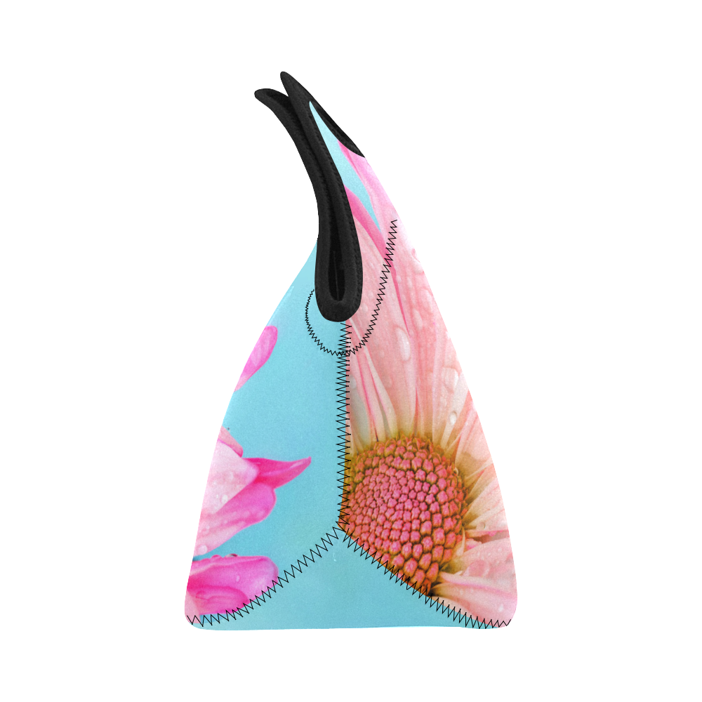 Flower Neoprene Lunch Bag/Small (Model 1669)