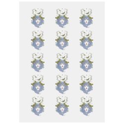 Goddess Sun Moon Earth Personalized Temporary Tattoo (15 Pieces)