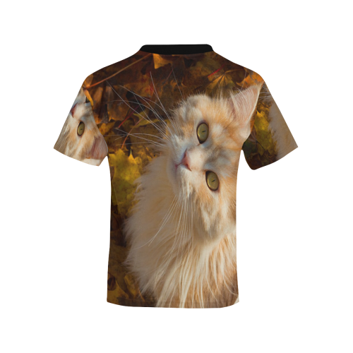 cat Kids' All Over Print T-shirt (Model T65)