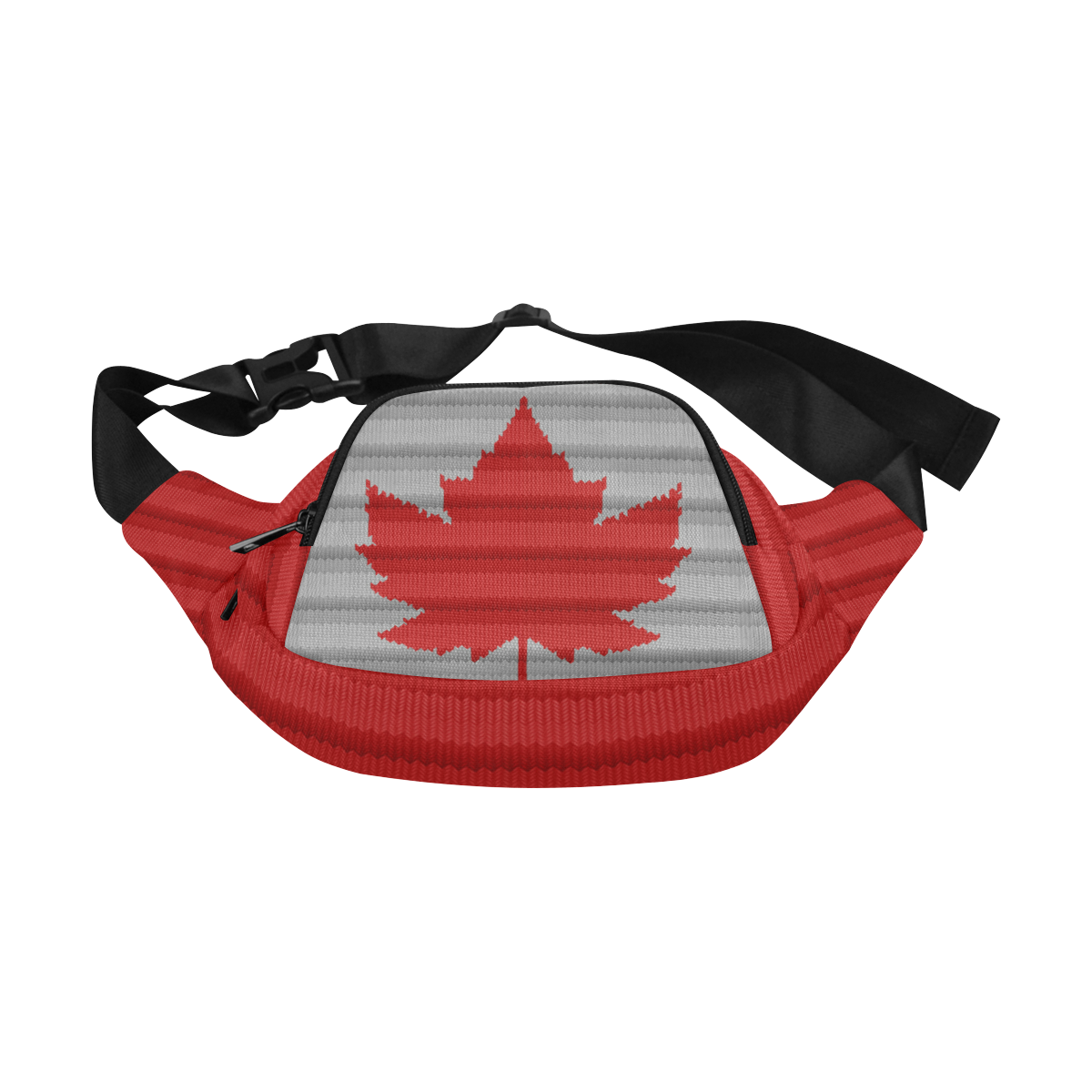 Canada Fannypack Winter Knit Print Fanny Pack/Small (Model 1677)