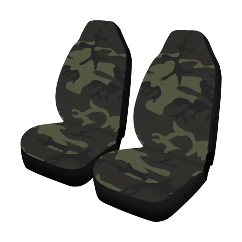 Camo Green Car Seat Covers (Set of 2)