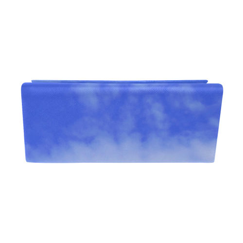 Blue Clouds Custom Foldable Glasses Case