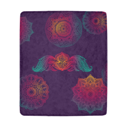Colorful Mandala Ultra-Soft Micro Fleece Blanket 50"x60"