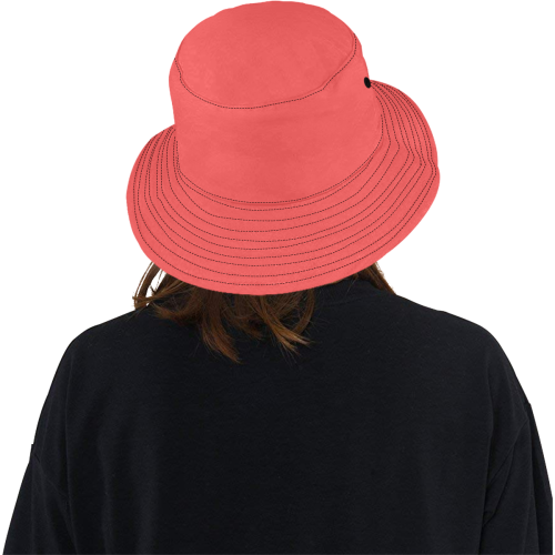 Women Kane Swag Pink All Over Print Bucket Hat